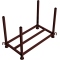Stackable pallet | for base plates | painted